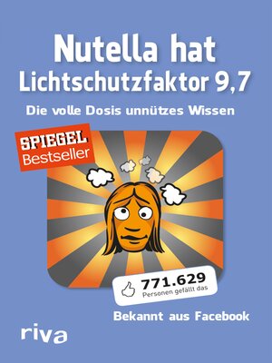 cover image of Nutella hat Lichtschutzfaktor 9,7